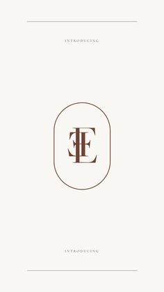 the letter f is inscribed in a circle with an elegant font and it appears to be made