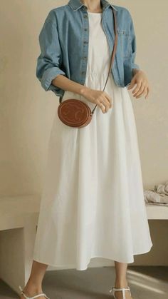 Cute Dress Simple Frock Design, Modest Casual Outfits, Modesty Outfits, Modest Dresses Casual, Everyday Fashion Outfits, Casual Day Outfits, Quick Outfits, Easy Trendy Outfits