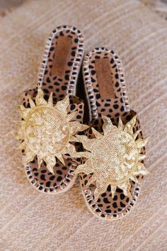 SEQUIN SUN LEOPARD WEDGES SHOES Judith March Trendy Gold Sandals For The Beach, Gold Slip-on Sandals For Beach, Chic Gold Open Toe Espadrilles, Gold Summer Espadrilles For Vacation, Gold Espadrilles For Beach Summer, Gold Beach Espadrilles For Summer, Gold Espadrilles For Summer Vacation, Summer Vacation Gold Espadrilles, Gold Slip-on Espadrilles For Spring