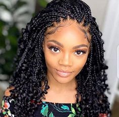 Hippie Braids, Crochet Box Braids, Goddess Braids Hairstyles, Crochet Braid Styles, Pelo Afro, Goddess Hairstyles