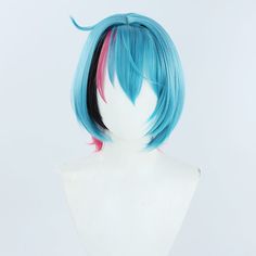 Includin Wig 
 Material: Heat Resistant Fiber 
 Gender: Gender-bending available 
 
 If you cannot find and like to buy the costume, wig, shoes, weapon or other accessories of this character, pls not hesitate to contact us 
 Please note that due to different screen resolution, products you receive may have a bit different as the one we show here. Light Blue Wig, Kyo Kaneko, Blue Cosplay Wig, Wig Short Hair, Red And Light Blue, Blue Cosplay, Gender Bending, Wig Material, Blue Wig