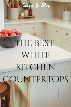 the best white kitchen countertops