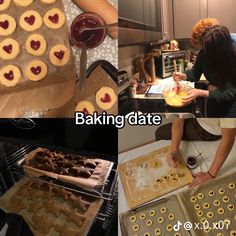 Cute Date Ideas At Home Creative, At Home Dates Aesthetic, Couple Baking Ideas, Couple Date Ideas Aesthetic, Baking For Boyfriend, Baking Date Couple, Perfect Date Ideas Romantic, Craft Date Ideas