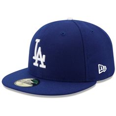 Get ready for the next big game with this Los Angeles Dodgers Authentic Collection On Field 59FIFTY performance hat from New Era! Swag Hats, Dodger Game, Dodger Hats, Blue Game, Los Angeles Shopping, 59fifty Hats, New Era Cap, Fitted Caps, New Era 59fifty