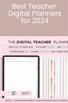 Free Digital Planner Templates Digital Planner Organization, Planner Journal Ideas, Elegant Planner, Planner Self Care, Teaching Organization