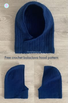 the instructions for how to knit a beanie hat with two different stitches on each side