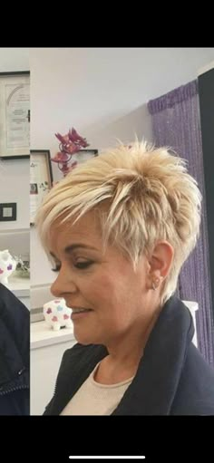 Pixies For Wavy Hair, Sassy Haircuts Medium Choppy Layers, Women's Shag Haircut, Textured Pixie Cut For Fine Hair, Short Messy Hair Choppy Pixie Cuts, Short Spikey Hair For Women Over 50, Short Sassy Hair Over 50, Spiky Pixie Haircut Spikes, Under Cut Pixie