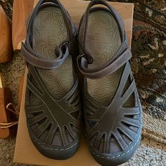 J Sport Sandal In Grey. New Never Worn Style: Poppy. Great In Water And Hiking Sport Sandals, Hiking, Sandals, Women Shoes, Grey, Women Shopping, Color