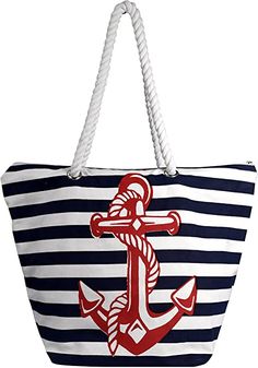 Large Beach Shopping Durable Handbag Tote Collection by Peach Couture. Peach Couture is a Registered Trademark. PERFECT BEACH OR SHOPPING TOTE BAG – Ideal women’s beach tote bag, lots of room, fits a beach blanket, towels, swimsuit, flip flops, sun screen and so much more; and you can use our striped large anchor beach tote pretty much anywhere – relax with this canvas lightweight beach bag at the park, perfect for a day at the beach, pool or park, picnics, BBQ's, camping, travel, vacation, road Trendy Summer Bucket Canvas Bag, Spring Beach Tote Canvas Bag, Summer Canvas Bag With Double Handle, Large Capacity Canvas Beach Bag For Summer, Large Capacity Summer Canvas Bag, Large Capacity Canvas Bag For Summer, Large Capacity Double Handle Canvas Beach Bag, Summer Canvas Bag With Double Handle For Beach, Summer Canvas Shoulder Bag For Beach