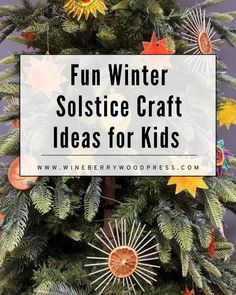 The Best Winter Solstice Crafts for kids Easy kids nature crafts party ideas Fun winter nature crafts Preschool craft elementary winter solstice party. Yule kids crafts. Winter solstice traditions winter solstice party celebration ice lanterns ornaments nature study winter lantern Indigenous Winter Solstice, Winter Solstice Preschool Art, Solstice Ornaments Diy, Winter Solstice Decorations Ideas, Solstice Celebration Winter, Winter Solstice Kids Crafts, Winter Solstice Tree Decorations, Waldorf Preschool Crafts, Winter Solstice Party For Kids