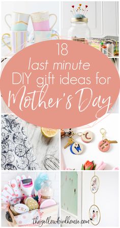 Easy Mother's Day Crafts, Ideas For Mother's Day, Last Minute Birthday Gifts, Cute Mothers Day Gifts, Anniversaire Diy, Homemade Mothers Day Gifts, Grandmas Mothers Day Gifts