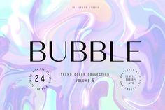 the cover art for bubble, vol 4 by various artists from around the webpage