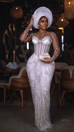 Nigerian Traditional Dresses, Igbo Traditional Wedding, Nigerian Wedding Dress, White Lace Gown, African Bridal Dress, Nigerian Dress, African Traditional Wedding Dress, Nigerian Lace Styles Dress, Nigerian Lace Styles