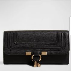 Never Used. Comes With Dust Bag & Authenticity Card Spot On Interior Pocket Is From Being Stored/Glue From The Snap. Cannot See When Used Chloe Mini Marcie, Chloe Wallet, Chloe Handbags, Designer Wallets, Chloe Bag, Chloe Marcie, Bag Trends, Zip Wallet, Leather Key