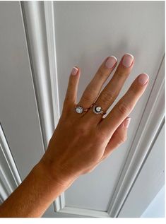 90s Nails, Rosie Hw, China Glaze Nail Polish, French Manicure Designs, Fantasy Nails, Brown Lipstick, Modern Nails, Trending Engagement Rings, Ring Trends