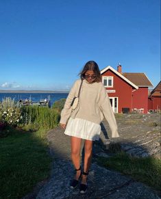 Scandinavian Summer Outfit, Scandi Summer, Swedish Summer, Scandinavian Summer, Skandinavian Fashion, Coastal Granddaughter, Coastal Grandmother, Scandi Style