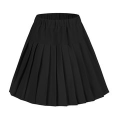 PRICES MAY VARY. Material&Size: 80% Polyester & 20% Cotton, enough soft. About size, please take "Product Description" below for reference before purchase. The skirts have soft Lining underneath, you can enjoy any activities without worries. Circle skirt with an elastic inner wide band makes it extra comfortable to wear on it's own or over tights or leggings,slips easily on and off Women's mini skirts fitted at the waist, falls in to a soft flare, classic and feminine. It can be incorporated int Cheap Gray Skirt For School, Cheap Pleated School Mini Skirt, Cheap Pleated Skirted Skort, Cheap School Uniform Skirt, Cheap Mini Skirt For School Uniform, Cheap Pleated School Uniform Skirt, Cheap School Uniform Mini Pleated Skirt, Cheap School Uniform Pleated Skirt, Cheap Short Length Pleated Skirt Skort