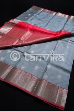 Presenting a pure Kancheepuram Silk Saree in rare color combination of Grey and Pink with a fabulous border. Some color combinations have timeless charms and these sarees are selected to reflect those combinations. SILK MARK CERTIFIED. A silk mark tag is an assurance that the base fabric is made up of pure silk. Fall and pico for this saree can be done at an additional cost. Please don't forget to leave your contact number while checking out if you make a purchase. It is required by the shipping Silver Banarasi Silk Traditional Wear With Self Design, Silver Bollywood Dupatta For Transitional Season, Bollywood Style Silver Dupatta For Transitional Season, Semi-stitched Silver Traditional Wear With Zari Weaving, Silver Art Silk Dupatta With Self Design, Silver Art Silk Dupatta For Diwali, Silver Art Silk Traditional Wear For Diwali, Diwali Traditional Wear In Silver Art Silk, Diwali Silver Art Silk Traditional Wear