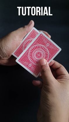 two hands holding playing cards with the text, how to play card tricks in photoshop