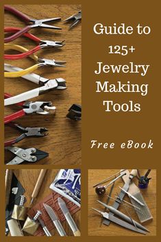 the ultimate guide to 123 + jewelry making tools by free book title is below it