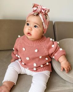 Charlotte Outfits, Crochet Jackets, Baby Pink Sweater, Sweater Jackets, دورة شهرية, Crochet Cardigans, Baby Ball