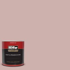 behr paint and primer in one, chocolate brown matte with dark red interior