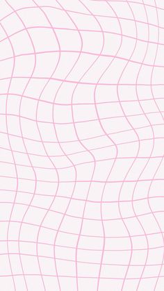 a white and pink wallpaper with wavy lines in the center, on top of it