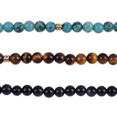 "Shop for the Signature Color Shop Tiger Eye & Jasper Bracelets by Bead Landing™ at Michaels. You'll love the versatility of these 3 chic tiger eye and jasper bracelets by Bead Landing. You'll love the versatility of these 3 chic tiger eye and jasper bracelets by Bead Landing. They'll pair perfectly with a flowy linen summer dress. Enhance your look with matching accessories for a complete ensemble. Details: Purple, turquoise, and brown 7.5\" (19 cm) bracelet diameter Includes 3 bracelets Tiger Linen Summer Dress, Bead Landing, Turquoise And Brown, Linen Summer, Jasper Bracelet, Summer Linen Dresses, Purple Turquoise, Fine Jewelry Bracelets, Matching Accessories