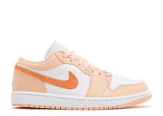 Cute Orange Shoes, Peach Dunks, Cute Air Jordans, Cute Jordans For Women, Jordans For Women, Orange Jordans, Tiktok Affiliate, Wmns Dunk Low, Preppy Shoes