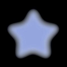 a blurry image of a star on a black background