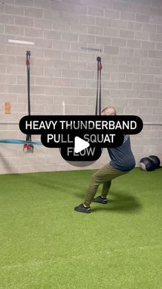 Dave "The Band Man" Schmitz on Instagram: "10-Minute Heavy Pull-Squat-Pull 

Hard to Over Train Pulling.

Add this 4 - Exercise Heavy Thunder Band Pull-Squat-Pull Flow into your next workout.

Alternate through all 4 Exercises doing 30-seconds of workout.  That’s 1 - 2 Minute Flow.  Complete 5 rounds for 10-Minute Workout

FYI…Thunderband is 73” long.  The Royal Blue used in video ranges from 70-200lbs of resistance. 

Can locate in store -  Link in Bio.
 
 Have a great weekend 

**********
#RBT #daveschmitz #resistancebandtraining #thebandman #thebandgym #bandworkouts #getbetterwithbands #agelessfitness #germantownwisconsin #bestbandtraining  #53022 #bandtraining #bandworkout #bandgym #bandstrong #athomeworkouts #homeworkouts #bandworkoutideas #athomebandworkouts  #bandstrengthworkout  #b 10 Minute Workout, Have A Great Weekend, Strength Workout, 10 Minute, 30 Seconds