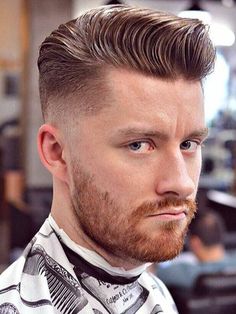 Best Haircuts for Men with Straight Hair Mens Comb Over Haircut, Skin Fade Pompadour, Old School Haircuts, Combover Hairstyles, Pompadour Haircut, Pompadour Fade, Modern Pompadour, Comb Over Haircut, Shaved Side Hairstyles