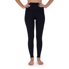 We know how much you love your favorite fashion leggings, and our version packs not only built-in hidden compression, but also an extra special feature: opaque material that you can't see through. These will quickly become your go-to black leggings. These flattering leggings give an all-over slimming effect while 15-20 mmHg of graduated compression keep your legs feeling invigorated. Consult your physician if you have moderate to severe venous insufficiency or edema to see if footless compressio Flattering Leggings, Venous Insufficiency, Fashion Leggings, Compression Leggings, Seamless Leggings, Latex Free, Leggings Fashion, Love Your, Black Leggings