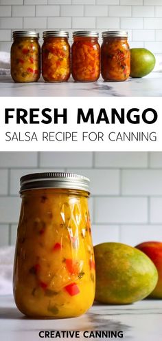 fresh mango salsa recipe for canning