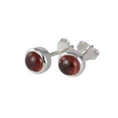 Beautiful January birthstone studs with authentic 5mm Garnet gemstones, set in sterling silver.  The stones are hand polished. The studs have a butterfly fastening, which is also 925 Sterling Silver and Nickel- Free, so anti-allergic.  Garnet is the January birthstone and the 2nd marriage anniversary gemstone. Garnets are believed to protect the wearers from nightmares.  These studs come packed in a box. They are ideal for gift purpose. Please use silver polishing cloth and avoid contact with chemicals. 2nd Marriage, Birthstone Earrings Studs, Marriage Anniversary, January Birthstone, Jewellery Store, Earring Studs, Birthstone Earring, Garnet Gemstone, A Butterfly