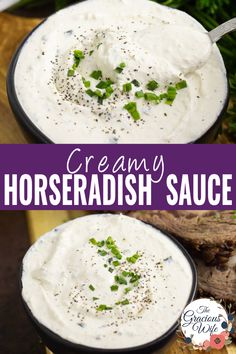 this creamy horseradish sauce is the perfect appetizer to serve for any occasion