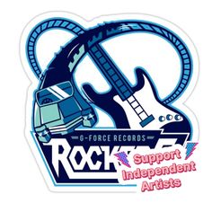 the logo for rock support independent artists