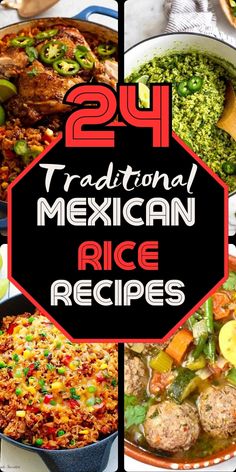 mexican rice recipes with the title 24 traditional mexican rice recipes