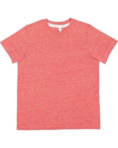 Youth Harborside Melange Jersey T-Shirt - RED MELANGE - M | LAT Youth Harborside Melange Jersey T-Shirt in Red Size Medium | Cotton/Polyester Blend Daisy Mae, Family Set, New Years Sales, Friends Mom, Matching Shirts, Jersey T Shirt, Cotton Twill, White Cotton, Shirts Tops