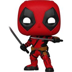 Deadpool & Wolverine Deadpool with Swords Funko Pop! Vinyl Figure #1362 Deadpool Funko Pop, Wolverine Film, Deadpool Pop, Deadpool Figure, Wolverine Movie, Deadpool Art, Deadpool 3, Dead Pool, Funko Pop Figures