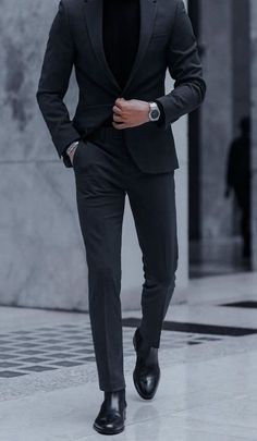 Evening Suit, Formal Shirt, Patent Leather Shoes, Black Tie, Midnight Blue, Bow Tie, Leather Shoes, Patent Leather, For Men