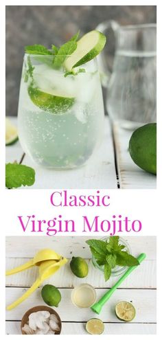 A refreshing mix of lime and mint, this Classic Virgin Mojito Recipe will be your new drink of summer. No booze, but plenty of flavor. #sustainablecooks #mojito #mint #mocktail #nonalcoholic via @sustainablecooks Virgin Mojito Recipe, Mojito Recipe Pitcher, Mint Mocktail, Summer Drinks Nonalcoholic, Mojito Recipe Classic, Mint Drink, Mojito Mocktail, New Drink, Virgin Mojito