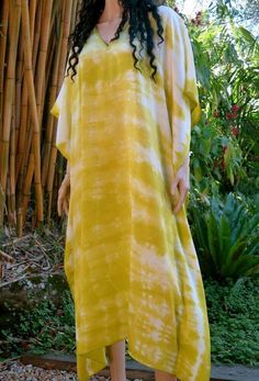 Oversized Silk Bohemian Kaftan, Bohemian Flowy Loose Maxi Dress, Flowy Lagenlook Maxi Dress, Bohemian Oversized Maxi Dress, Oversized Bohemian Maxi Dress, Yellow Bohemian Flowy Maxi Dress, Yellow Flowy Bohemian Maxi Dress, Beach Lagenlook Maxi Dress, Oversized Maxi Dress For Festivals