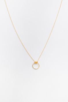 Gold plated necklace Large brushed ring Triple jump ring Approximate length 16" Simple Round Metal Jewelry, Metal Ring Jewelry With Round Pendant For Gift, Everyday Minimalist Necklace, Hoop Jewelry With Adjustable Chain For Everyday, Simple Round Jewelry With Adjustable Chain, Everyday Hoop Jewelry With Adjustable Chain, Circle Jewelry With Adjustable Chain For Everyday, Adjustable Circle Chain Jewelry For Everyday, Gold Hoop Sterling Silver Necklace