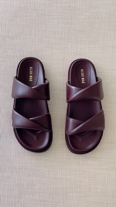 Two Strap Sandals, Alias Mae, Womens Slides, Crazy Shoes, Pretty Shoes