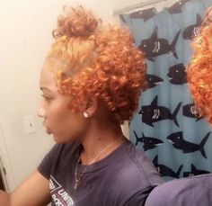 Dyed Natural Hair, Flat Twist, Girl Short Hair, Short Natural Hair Styles, Short Curly Hair, Protective Styles, Natural Hair Care, Curly Hair Styles Naturally