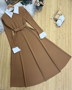 Dresses To Buy, Modest Girly Outfits, Corporate Dress, Business Attire Women, Elegant Outfit Classy, Fashion Sketches Dresses, Mode Abaya, Work Dresses For Women