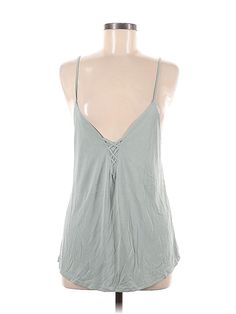 American Eagle Outfitters Sleeveless Blouse Size: Medium Tops - used. 80% MODAL, 20% POLYESTER | American Eagle Outfitters Sleeveless Blouse: Gray Tops - Size Medium Spring Sleeveless Rayon Tank Top, Sleeveless Rayon Blouse For Summer, Summer Rayon Cami Top, Casual Sleeveless Rayon Top, Sleeveless Rayon Blouse For Vacation, Spring Rayon Camisole Tank Top, Sleeveless Camisole For Vacation, Casual Sleeveless Rayon Camisole, Sleeveless Rayon Tops For Vacation