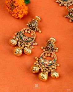 Gold Long Earrings, Golden Jewellery, Fancy Diamond Ring, Antique Gold Earrings, Bridal Necklace Designs, Neck Pieces Jewelry, Gold Jewellry, Bridal Jewellery Design, Jewelry Designing