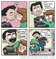 Cute couple comics capturing silly moments. Follow for relatable relationship humor!